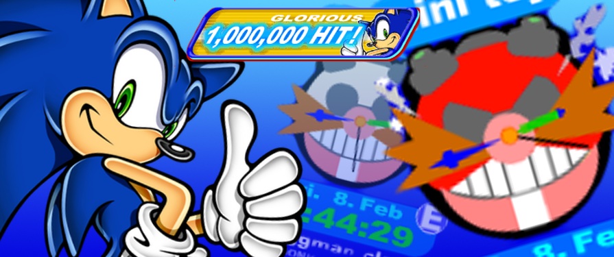 Sonic Team.com Celebrates 1 Million Visitors With Eggman Clock