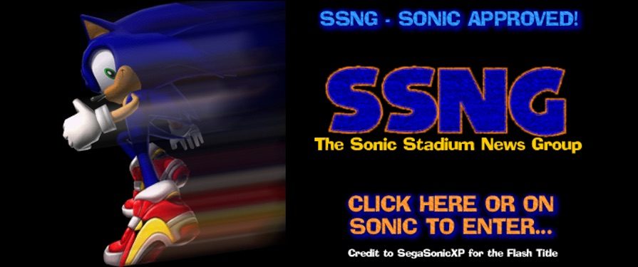 TSS and Sonic News Update: Sonic Stadium News Group Is Open!