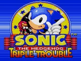 Sonic On the Go: Sonic Triple Trouble