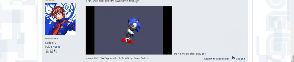 More Sonic Animations. Classic’s Time to Shine