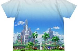 A pair of Sonic Anniversary T-Shirts Coming To Japan