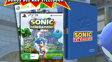 More Retailers Listing Sonic Generations’ Collector’s Edition, Steelbook Limited Edition Revealed