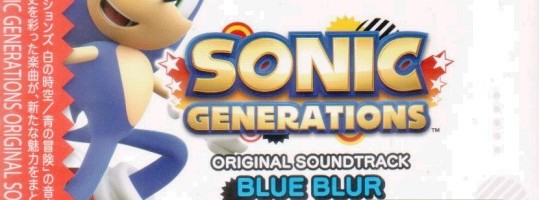 Sonic Generations OST Releases in Japan