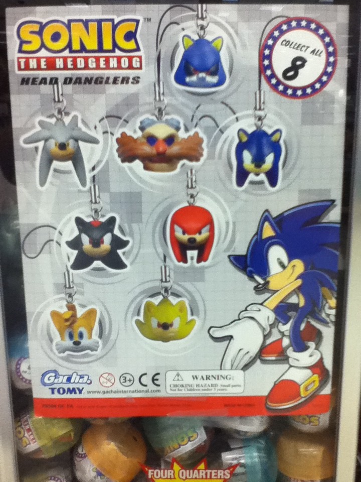 New Sonic Merchandise: Head Danglers