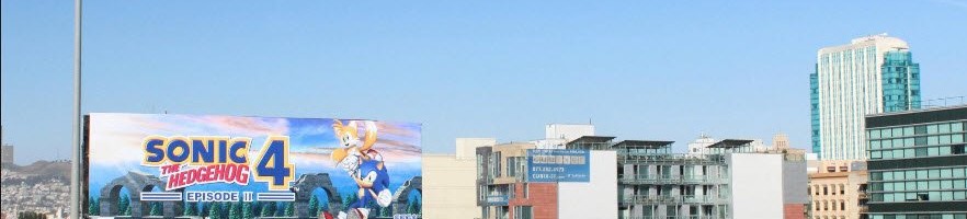 See San Francisco’s Sonic 4: Episode II Billboard