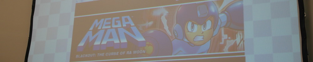 Images from the Sonic/MegaMan panel