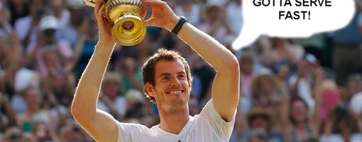 Wimbledon Champion Andy Murray Plays Sonic Games Before Big Matches