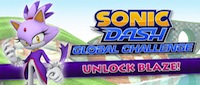 Blaze For Blaze in Sonic Dash’s Second Global Challenge
