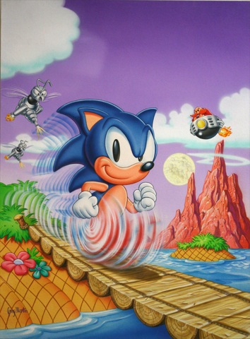 Greg Martin, Box Art Illustrator for Sonic the Hedgehog, has passed ...