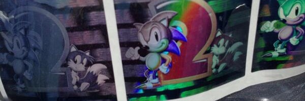 Sonic 2’s Lost Holographic Cartridge Labels