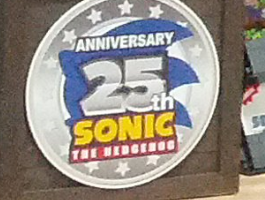 Sonic 25th Anniversary Logo Spotted At Vegas Licensing Expo!