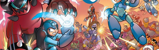 Preview: Mega Man: Worlds Unite Battles #1