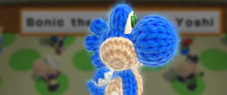 Sonic Skin Confirmed for Yoshi’s Woolly World on Wii U