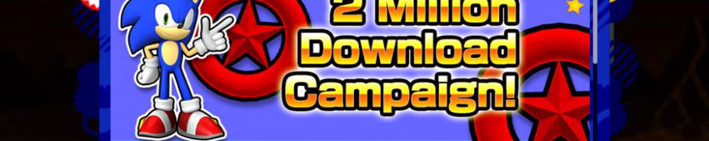 Sonic Runners Hits 2 Million Downloads