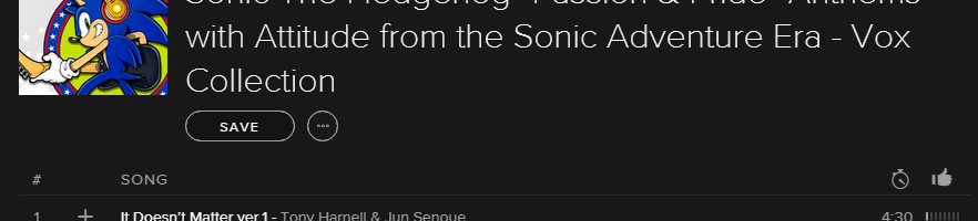 Huge selection of Sonic the Hedgehog songs now available on Spotify
