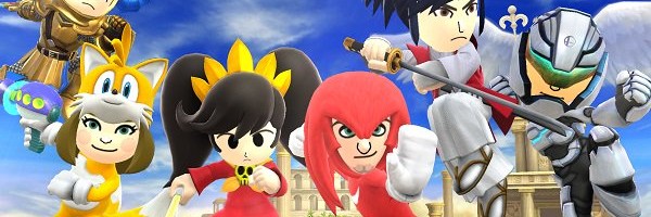 Tails and Knuckles Mii costumes for Smash Bros releases on Feb 3rd/4th