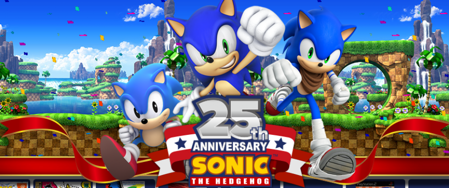 Japanese Sonic 25th Anniversary Website Launches