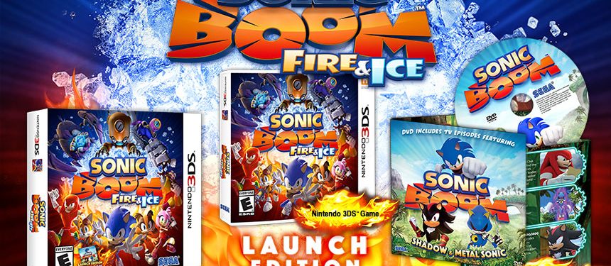 Sonic Boom: Fire & Ice Launch Edition Announced
