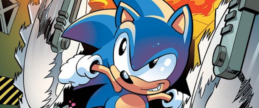 Step Back in Time with the Artwork from Sonic the Hedgehog #288