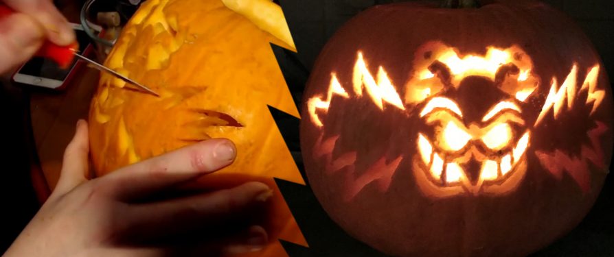 Dr Eggman Pumpkin Carving – Time Lapse