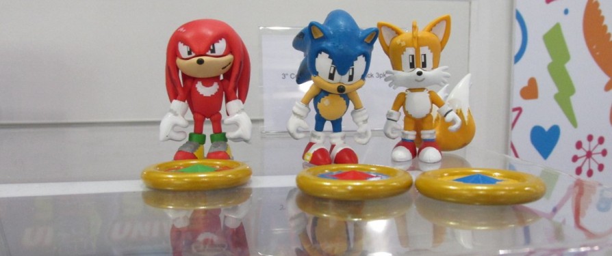 16bit Themed Sonic Figures Shown at London Toy Fair 2017
