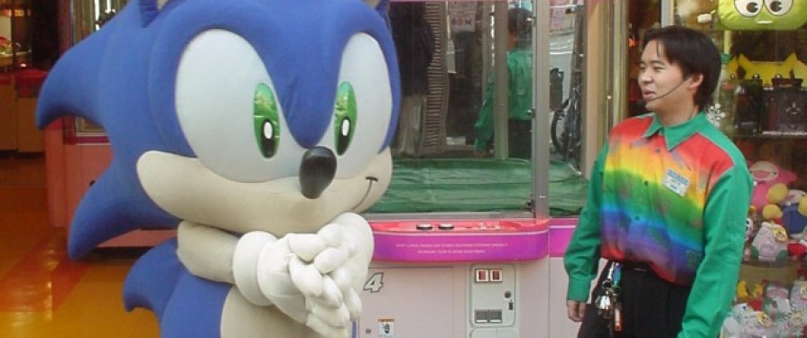 Sonic Celebrates ‘Club Sega’ Arcade Re-Opening in Tokyo