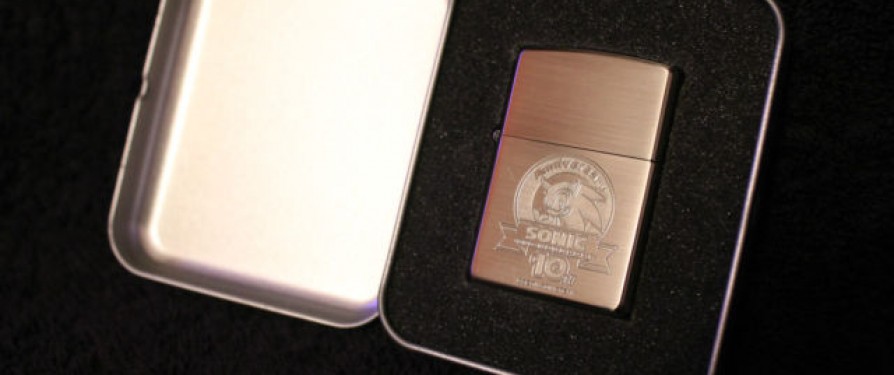 Official Sonic Zippo Will Light Up Blue Blur’s 10th Anniversary