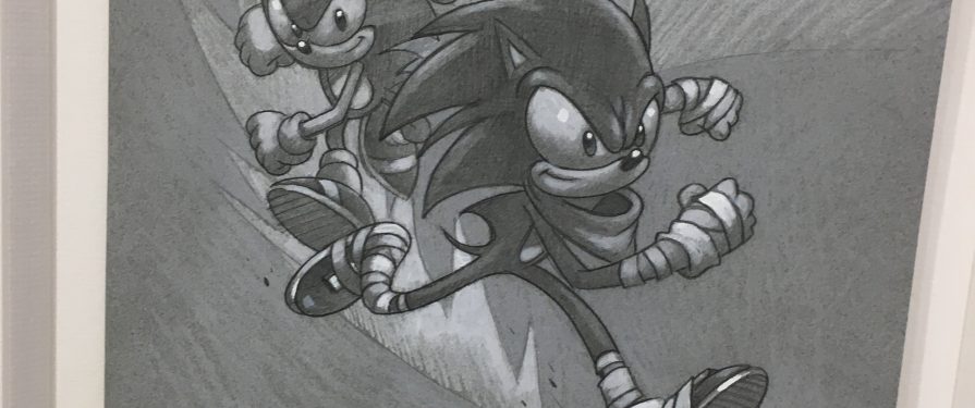 New Sonic 25th Anniversary Artwork At Castle Galleries