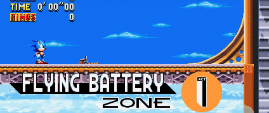 Flying Battery Zone confirmed for Sonic Mania, trailer revealed