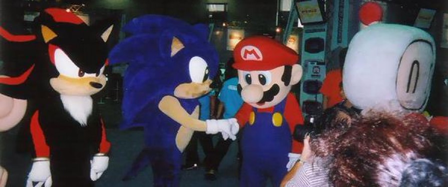 Mario & Sonic Make Friends at Nintendo’s Spaceworld Event