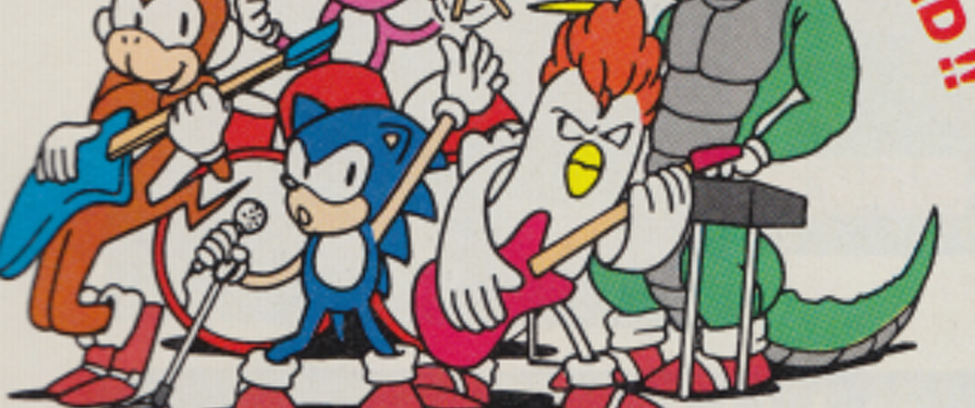 Sonic 1 Concept Art Reveals ‘Sonic the Hedgehog Band’