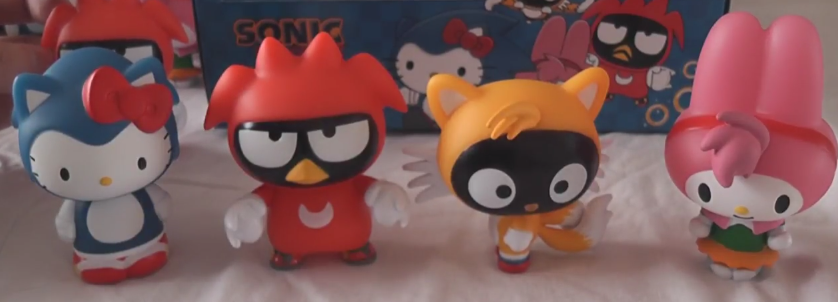 A Little Look At The Sonic X Sanrio Blind Box Figures