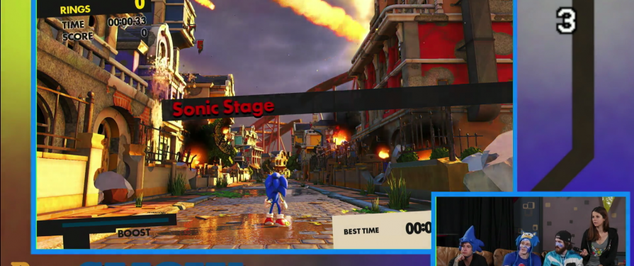 Sonic Forces & Mania Demo Footage Showcased on Twitch Stream
