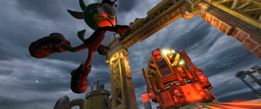 Sonic Forces’ Custom Hero Drills through Space Port, shows off rental hero & Infinite boss battle