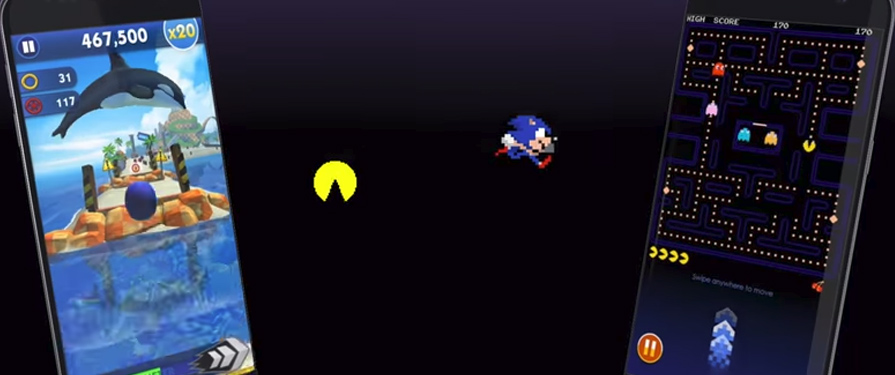 Sonic and PAC-MAN to Swap Places in Sonic Dash and PAC-MAN Mobile Games
