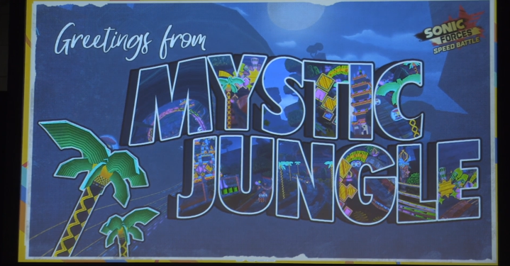 New environment, Mystic Jungle, coming to Sonic Forces Speed Battle