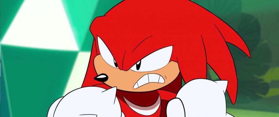 Knuckles Doesn’t Chuckle in today’s new Sonic Mania Adventures episode