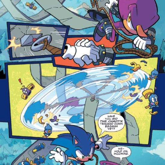 Comic Preview Idw Sonic The Hedgehog 5 The Sonic Stadium 8458