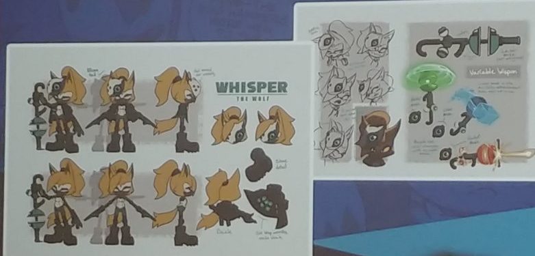 Whisper the Wolf, a new Sonic IDW character, revealed
