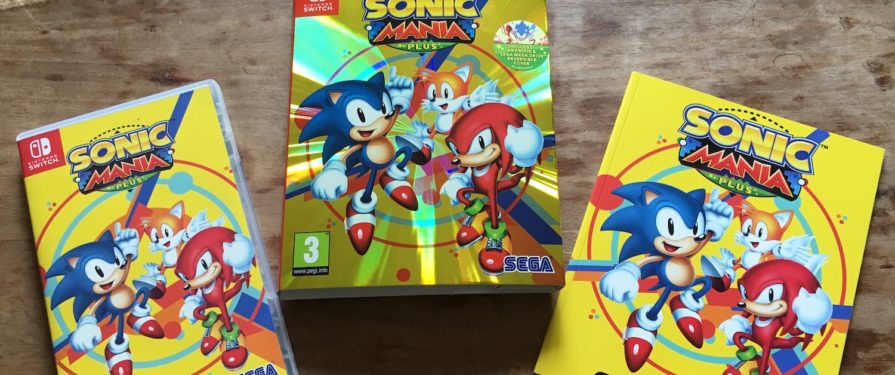 GALLERY: See the Sonic Mania Plus Special Edition, Up Close and Personal