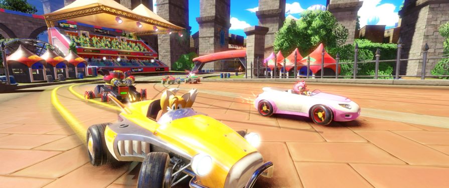 Music from Team Sonic Racing’s “Market Street” race track released