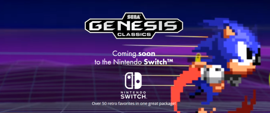 Sega Genesis Classics announced for Switch