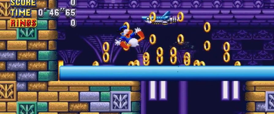 Watch Donald Duck Go Quackers in This Hilarious Sonic Mania PC Mod