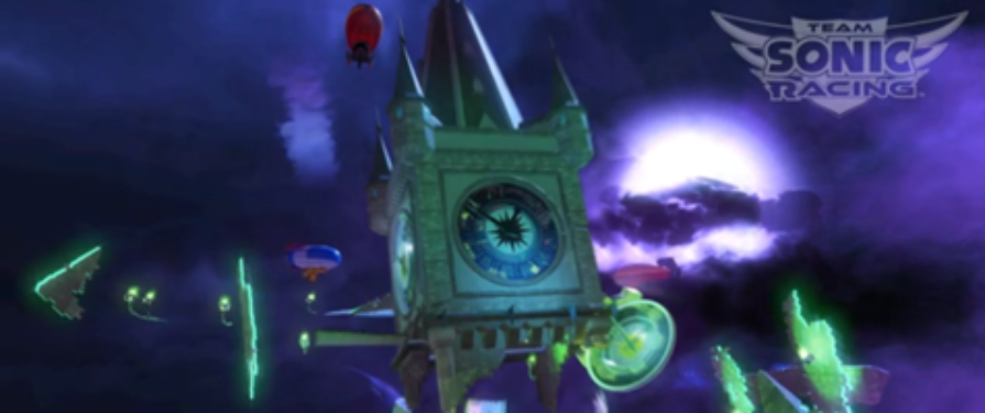 Haunted Castle race track, music revealed for Team Sonic Racing