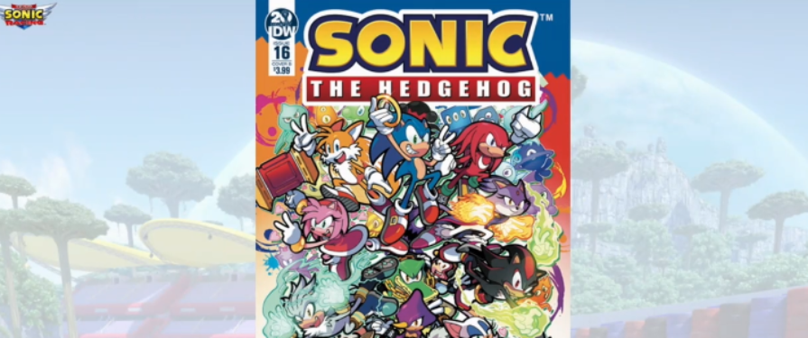 Sonic Panel Reveals IDW Sonic #16 Cover