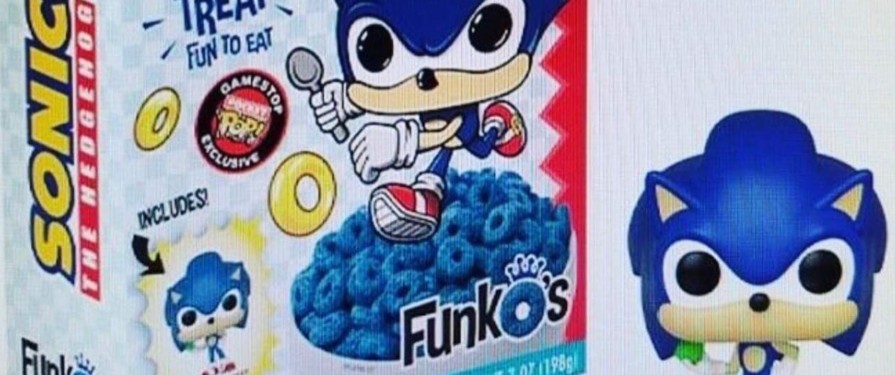 Funko Sonic the Hedgehog Breakfast Cereal Coming To Gamestop