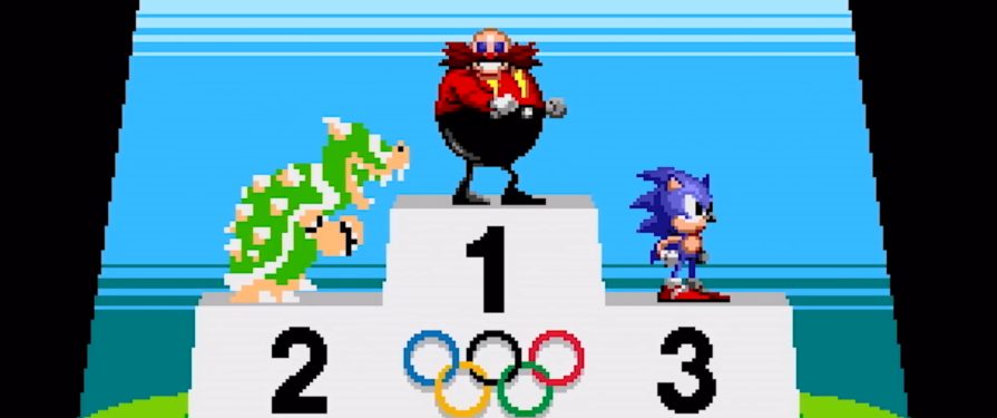 Mario and Sonic Go Old School in New Retro Olympic Events