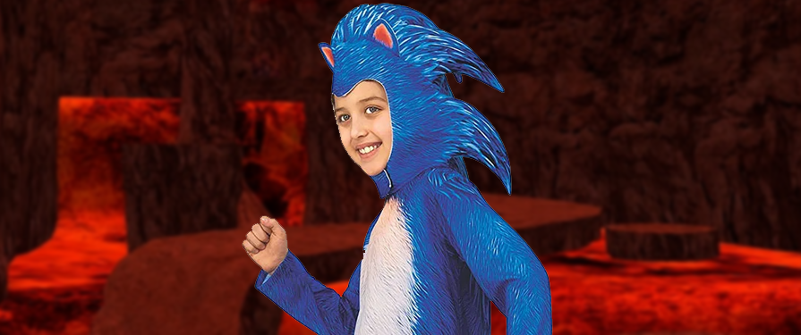 True Horror Abounds as Sonic Movie Themed Costumes Appear in Stores