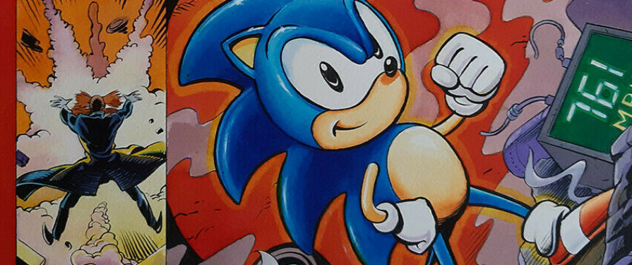 Original Sonic The Comic Artwork From “The Origin of Sonic” Sells At Auction