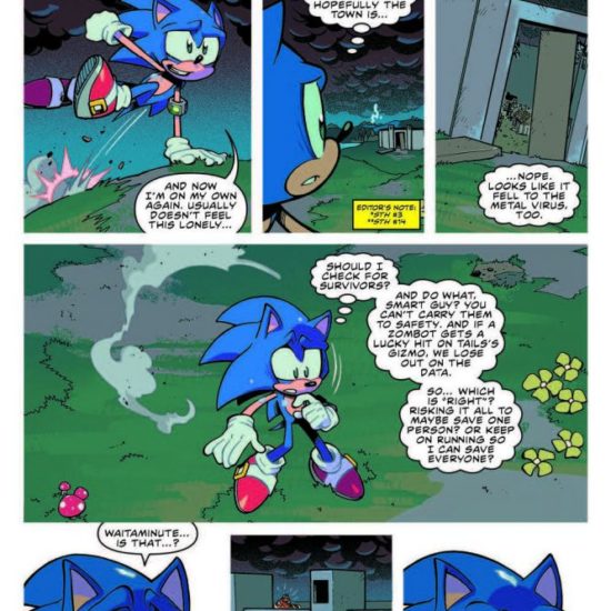 Comic Preview Idw Sonic The Hedgehog 23 The Sonic Stadium 4527